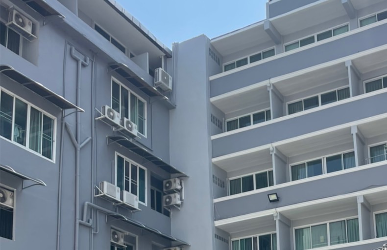 อพาร์ทเม้นท์ 6 ชั้น มีลิฟท์ ใกล้รถไฟฟ้า ทางด่วน สุขุมวิท แหล่งธุรกิจชั้นนำ
