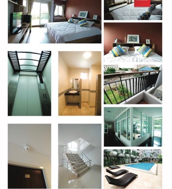 อพาร์ทเม้นท์ 7 ชั้น รายรับรวม 630,000./ด สไตล์คอนโด รถไฟฟ้า ลาดพร้าว รามคำแหง